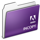 Adobe InCopy CS3 Folder Icon 128x128 png